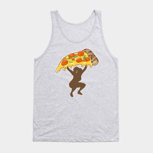 Fitness funny, pizza lover, gym girl, fitness girl Tank Top